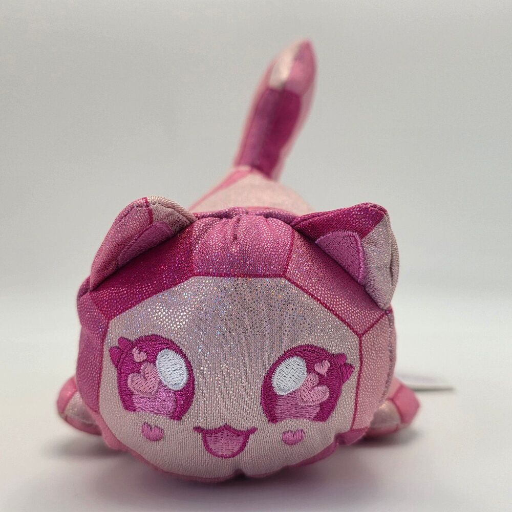 Aphmau MeeMeows 6" Plush Litter 4 Celestial Claire's Exclusive - Rose Quartz Cat
